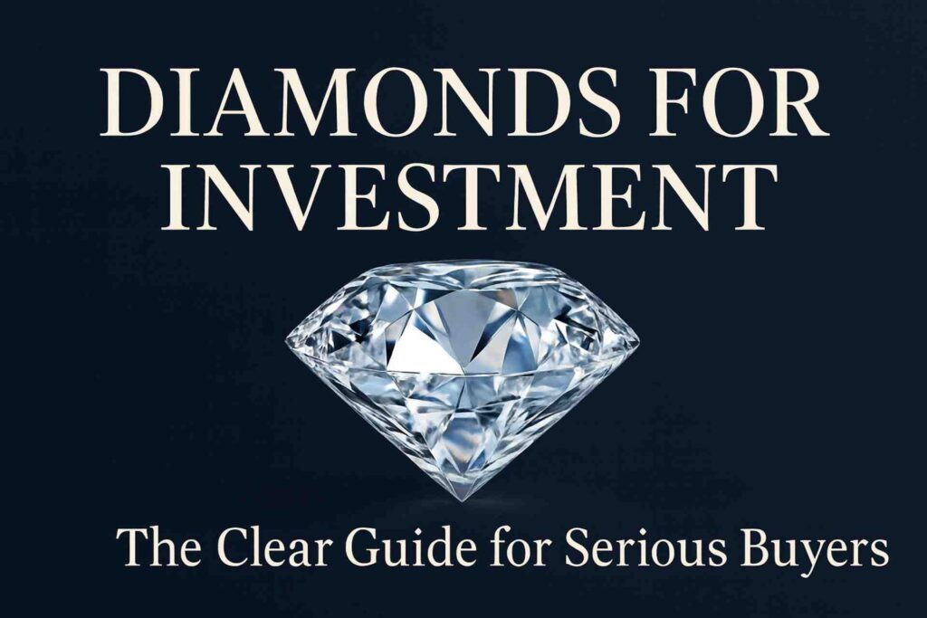 Diamonds for investment - A clear 2026 guide
