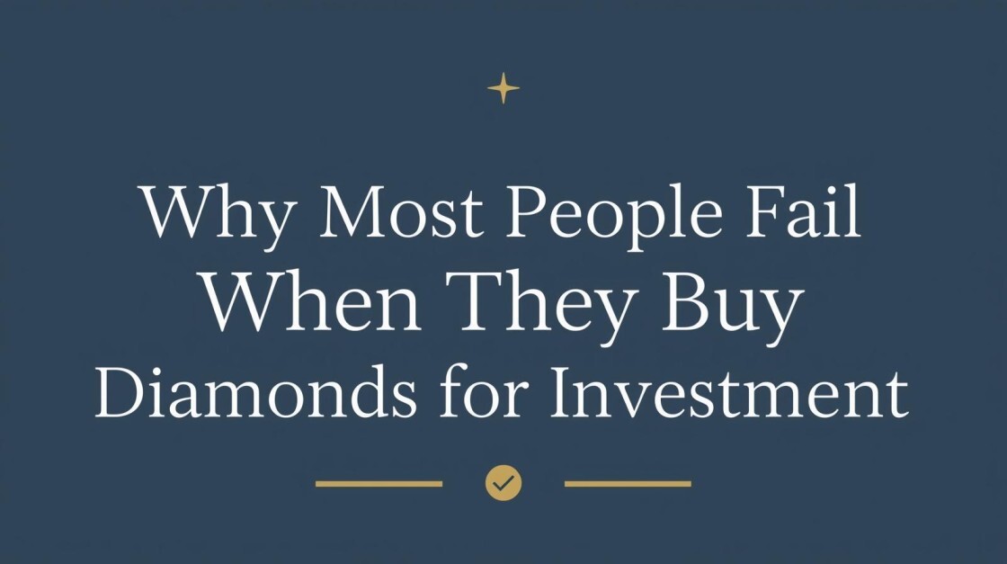 Why Most People Fail When They Buy Diamonds for Investment