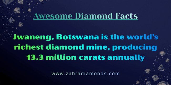 Diamond facts: Jwaneng, Botswana, world’s richest diamond mine with 13.3M carats yearly