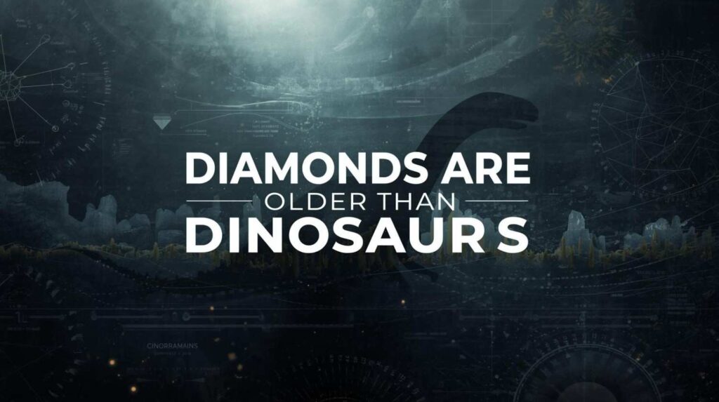 Strange Fact About Diamonds - 3 - Diamonds Are Older Than Dinosaurs