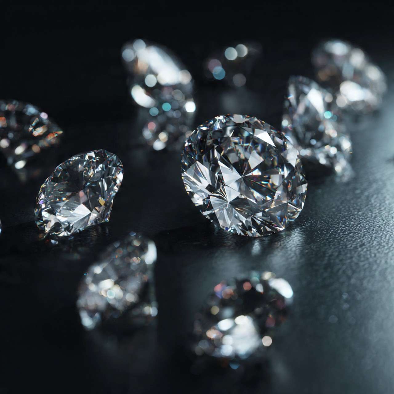 Polished diamonds wholesale supply from India to Australia — Zahra Diamonds inventory, Surat